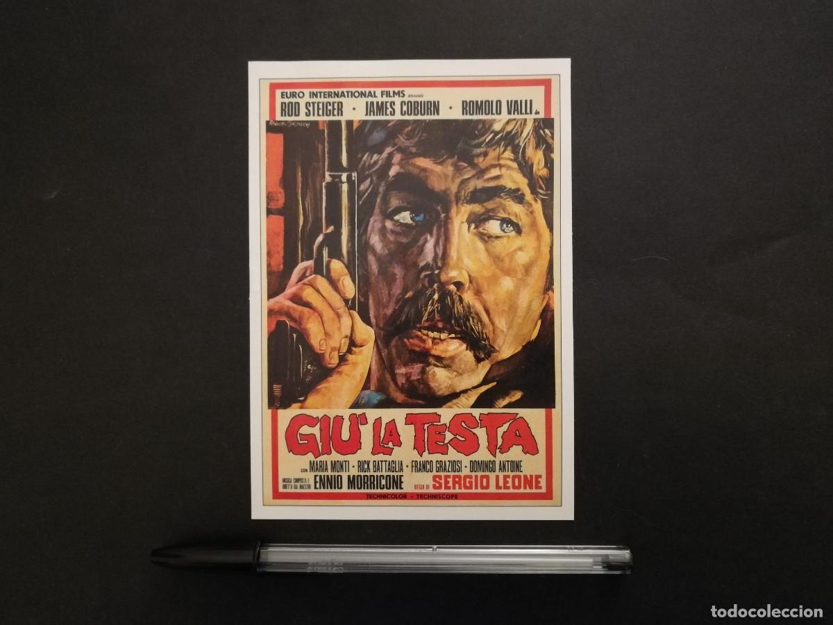 Cine: FICHA COLECCIONABLE -10*15- Ag&aacute;chate Maldito - JAMES COBURN - WESTERN
