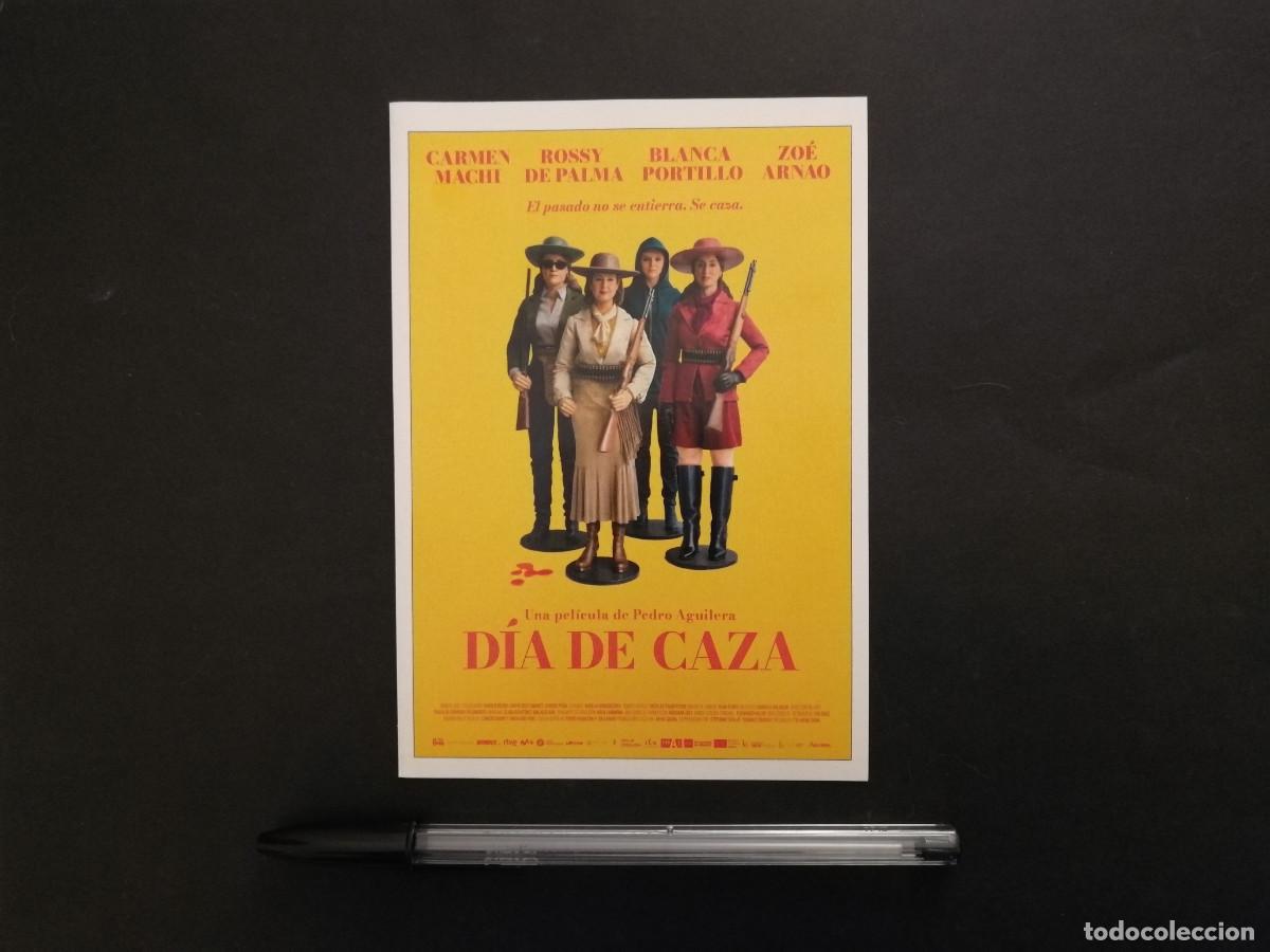 Cine: FICHA COLECCIONABLE -10*15- DIA DE CAZA - CINE ESPA&Ntilde;OL