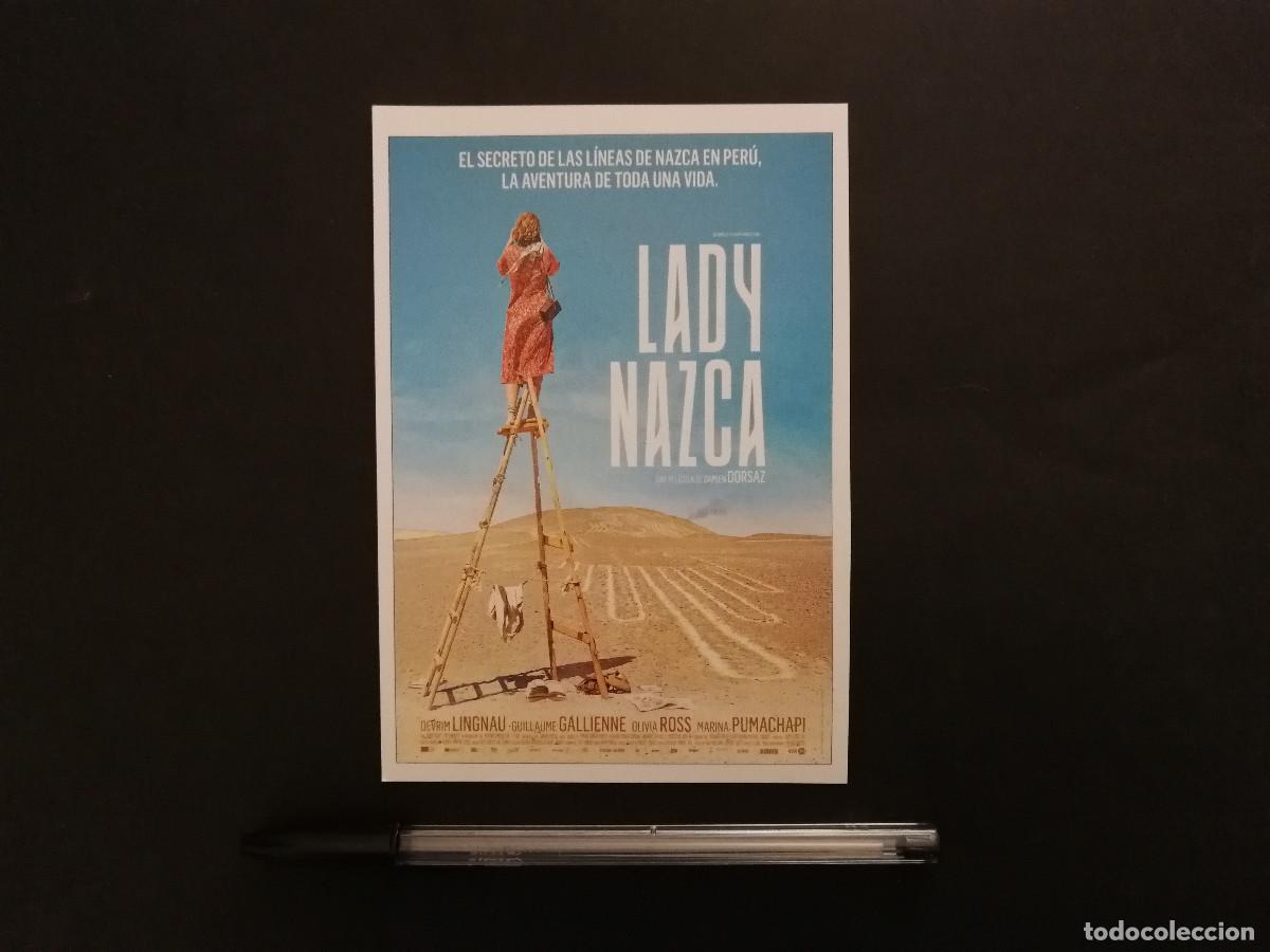 Cine: FICHA COLECCIONABLE -10*15- LADY NAZCA - Damien Dorsaz