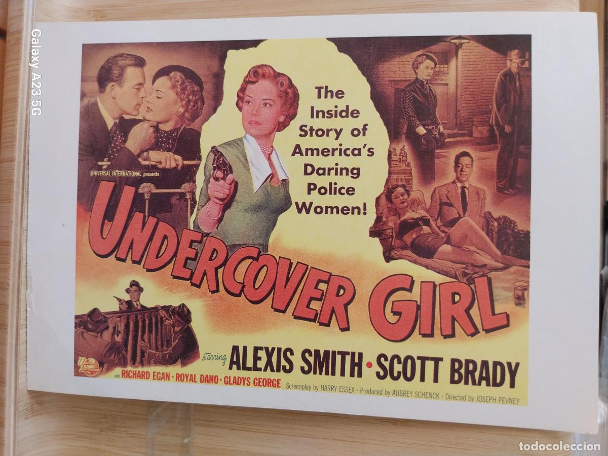 Cine: UNDERCOVER GIRL TARJETON ED CAREER GIRLS A&Ntilde;O 1989 TARJETON 20.2X14CMS