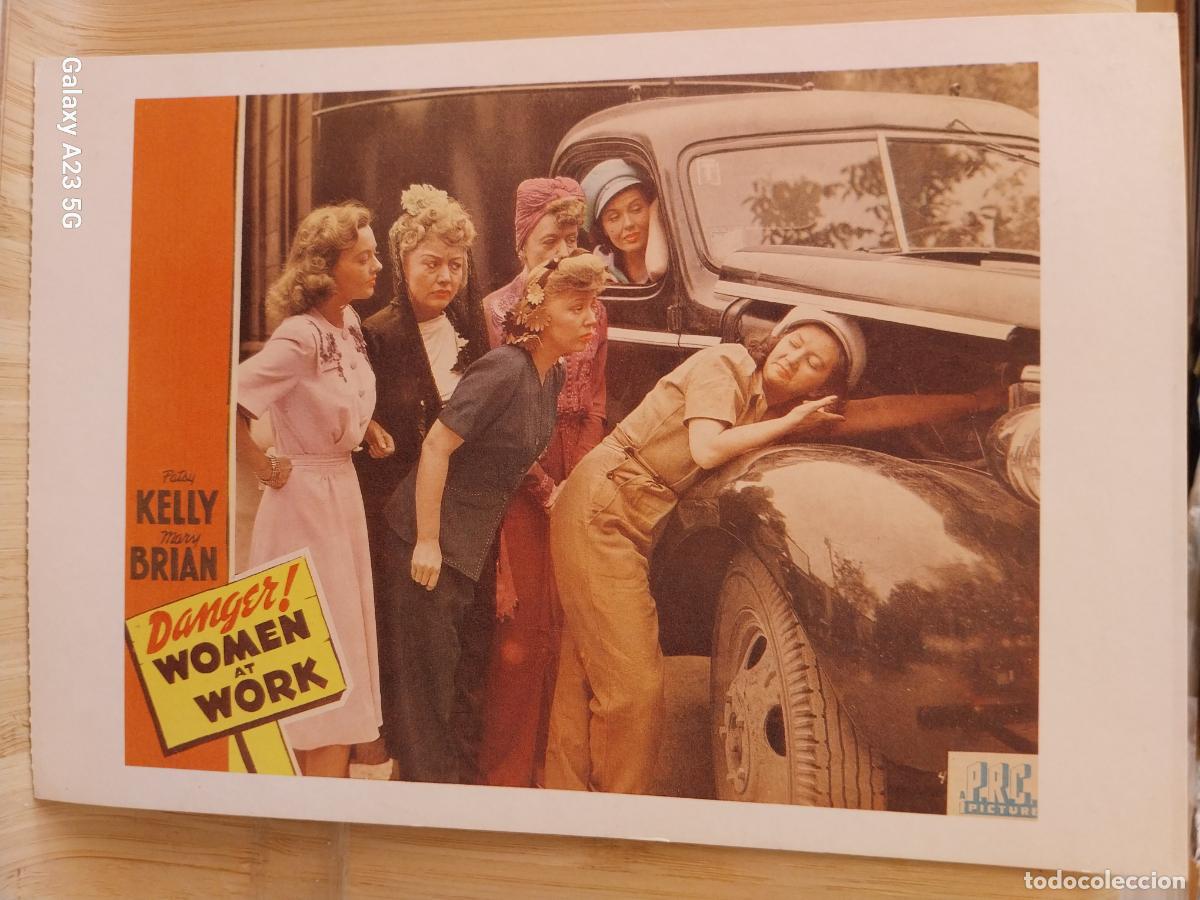 Kino: DANGER WOMAN AT WORK TARJETON ED CAREER GIRLS A&Ntilde;O 1989 TARJETON 20.2X14CMS