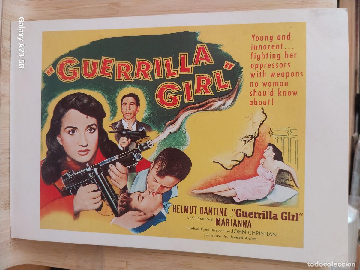 Cine: GUERRILLA GIRL TARJETON ED CAREER GIRLS A&Ntilde;O 1989 TARJETON 20.2X14CMS