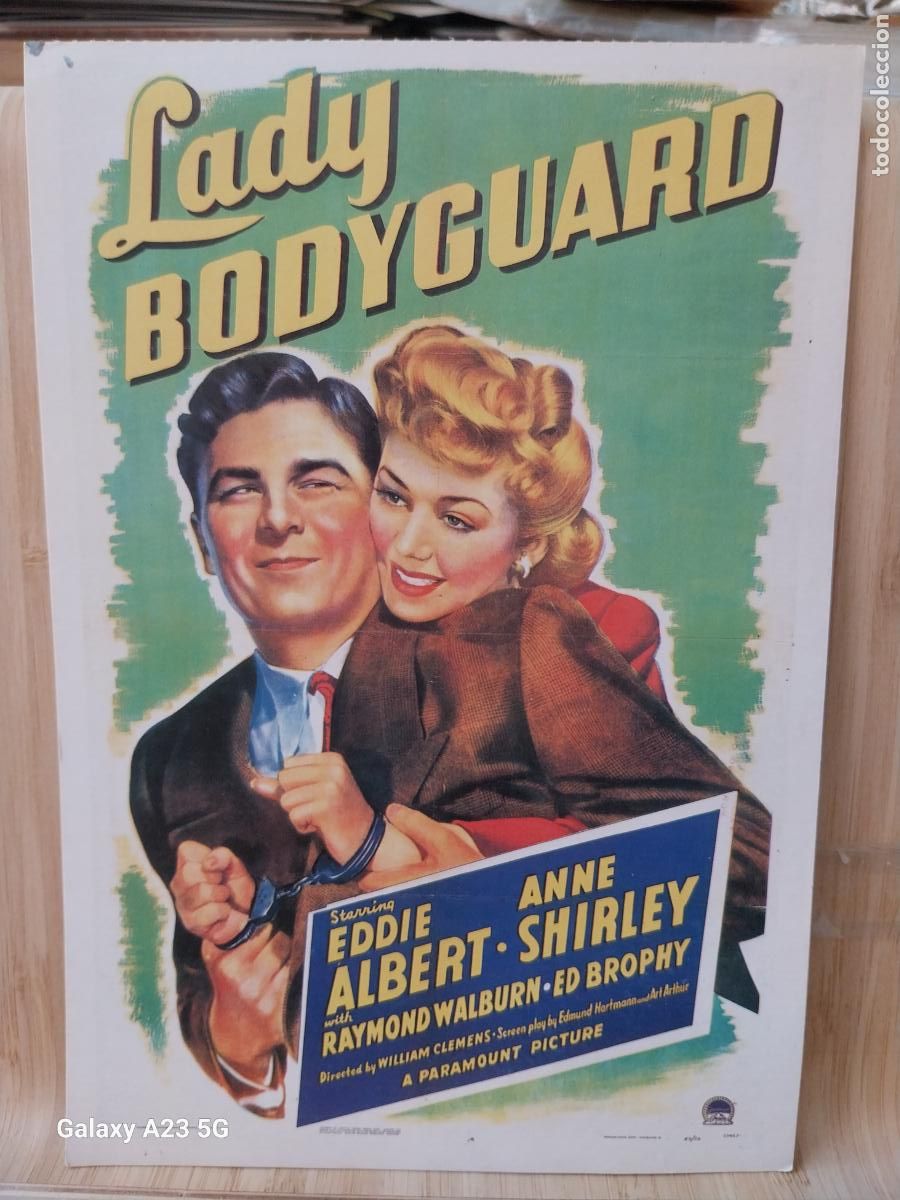 Cine: LADY BODYGUARD TARJETON ED CAREER GIRLS A&Ntilde;O 1989 TARJETON 20.2X14CMS