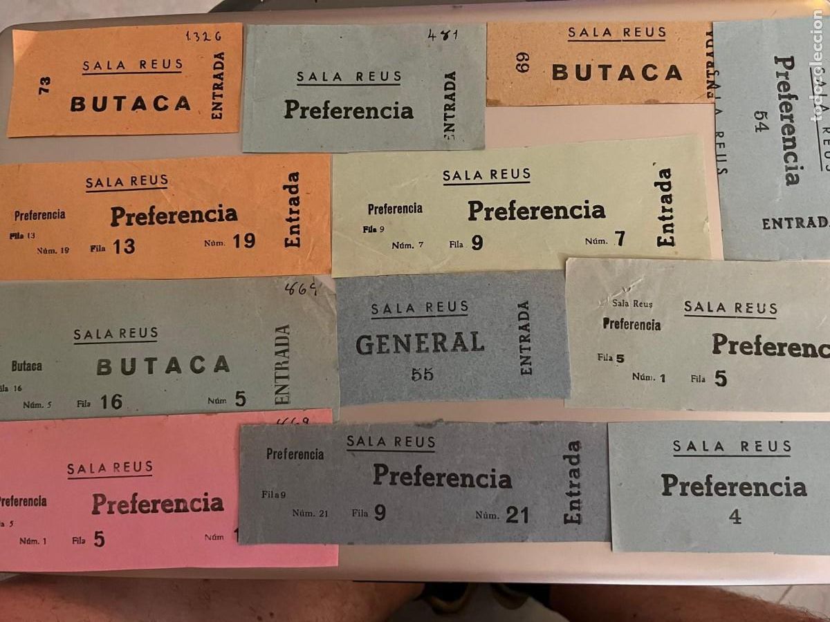 Cinema: 12 ENTRADAS SALA REUS