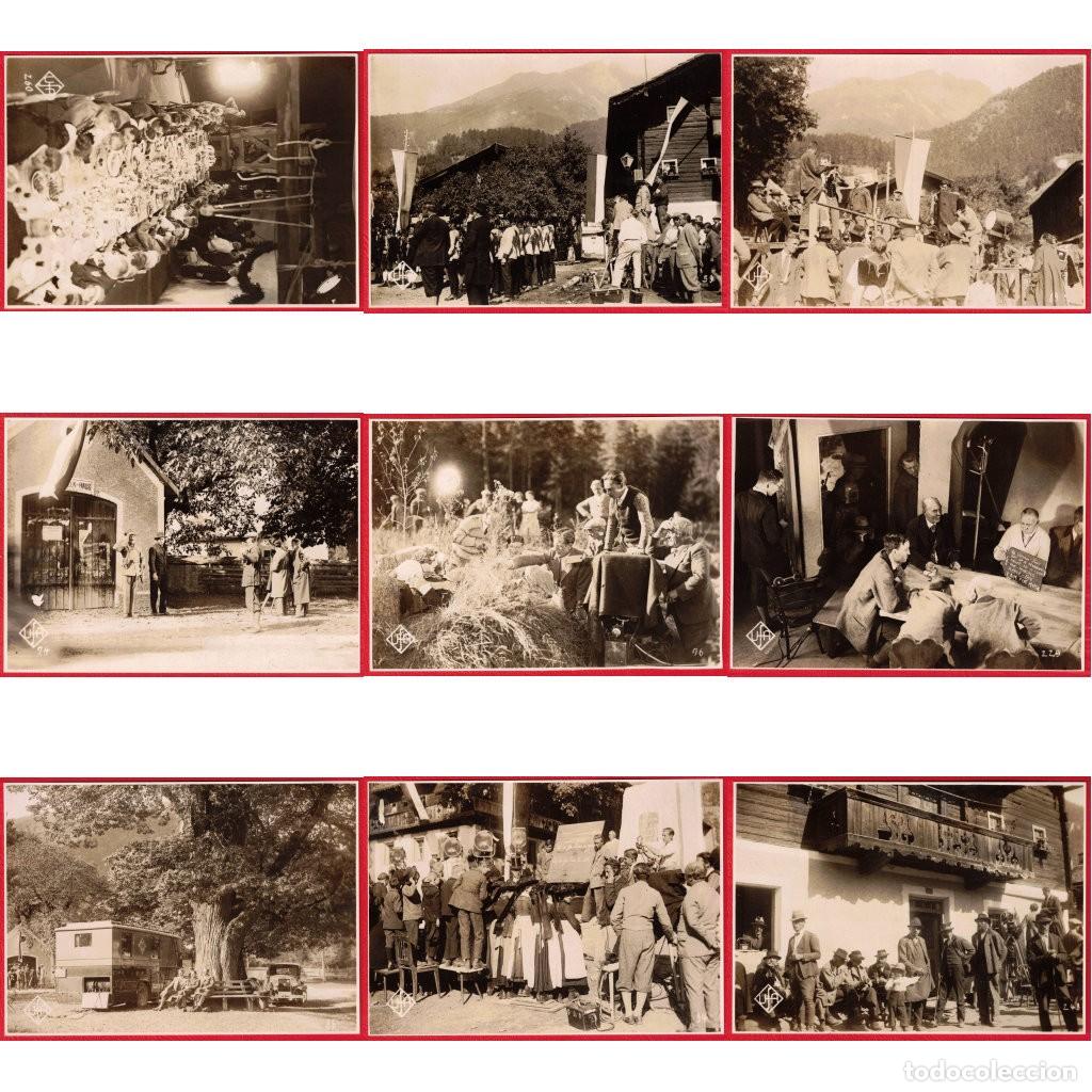 Cine: Lote de 9 fotograf&iacute;as pel&iacute;cula: Der unsterbliche Lump - Director: JOE MAY - Estudios: UFA - A&ntilde;o 1929