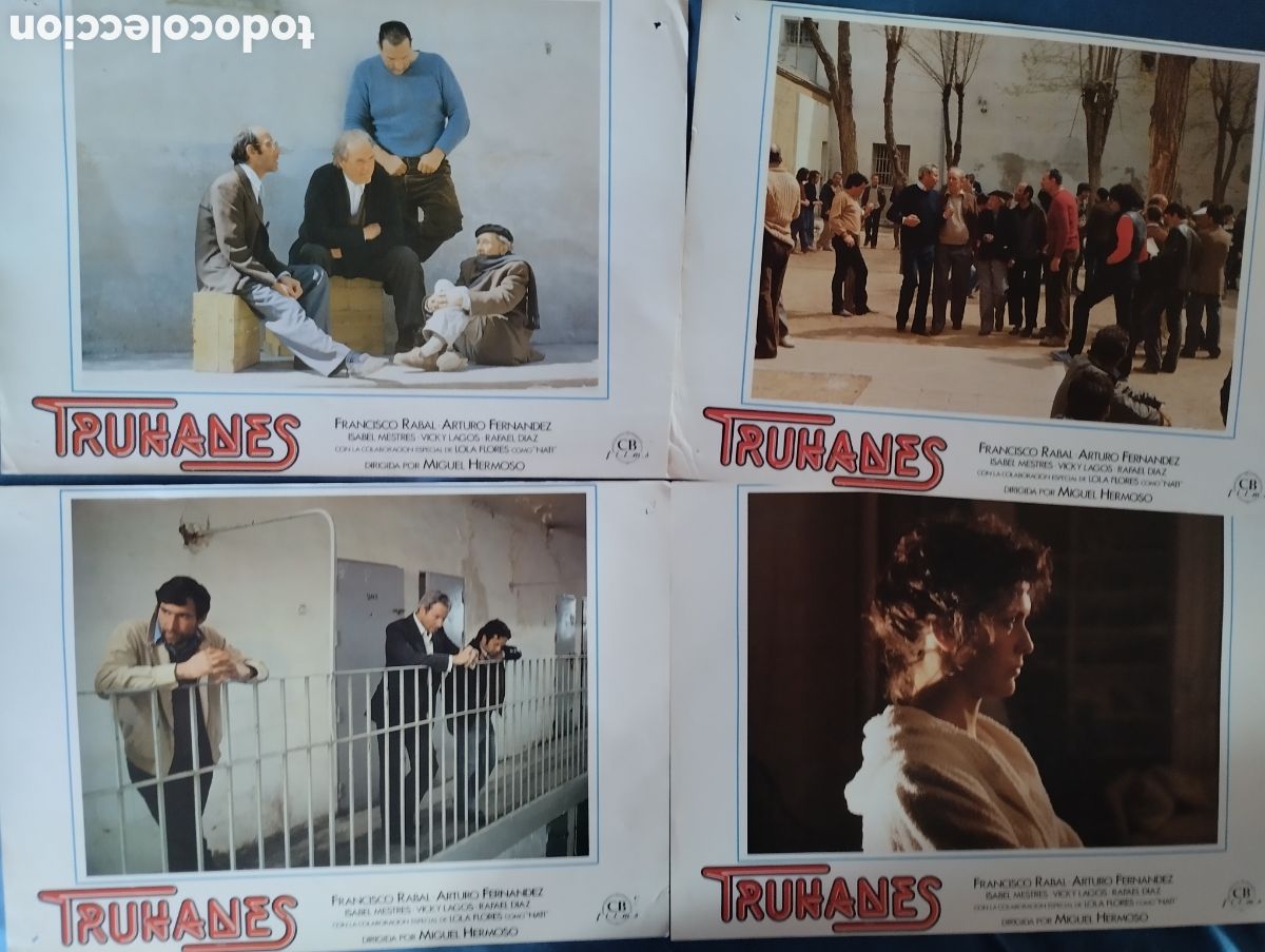 Cine: 5 FOTOCROMOS - TRUHANES