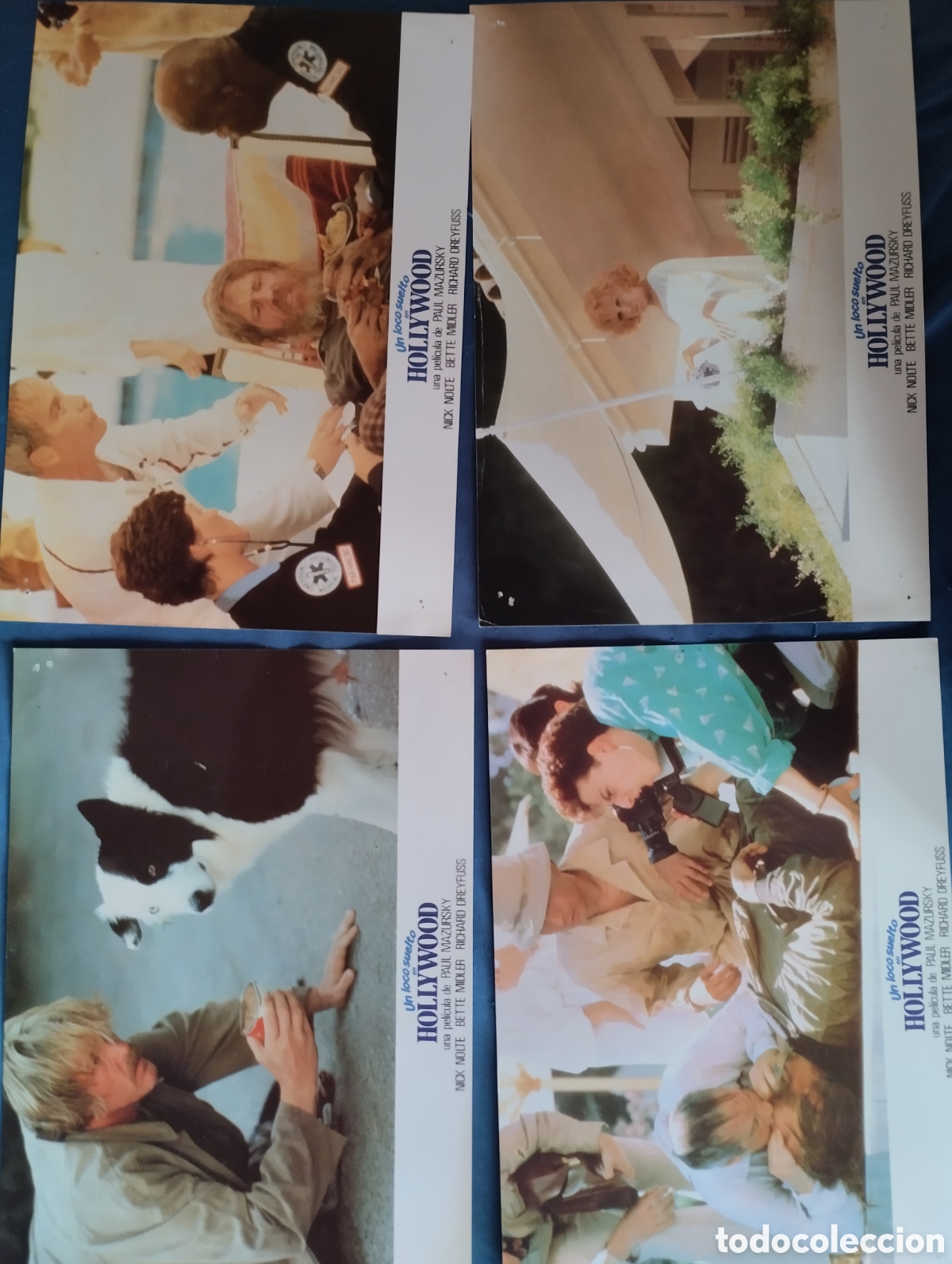 Cine: 8 FOTOCROMOS - UN LOCO SUELTO EN HOLLYWOOD