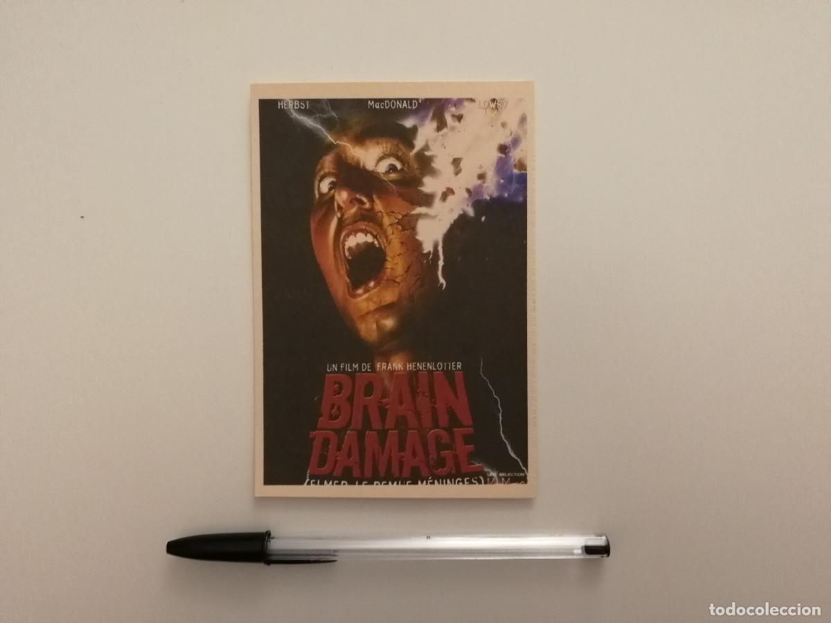 Cine: IMPRESO PAPEL -9*13- BRAIN DAMAGE - TERROR - Frank Henenlotter