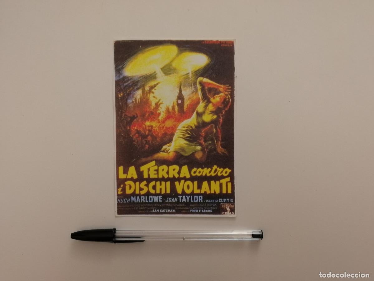 Cine: IMPRESO PAPEL -9*13- La Tierra contra los platillos voladores - CIENCIA FICCION