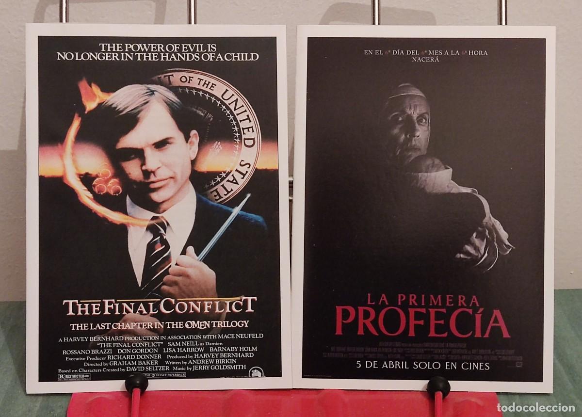 Cinema: El final de Damien (La profecia 3) y La primera profecia . 2 Fichas revista Accion cine