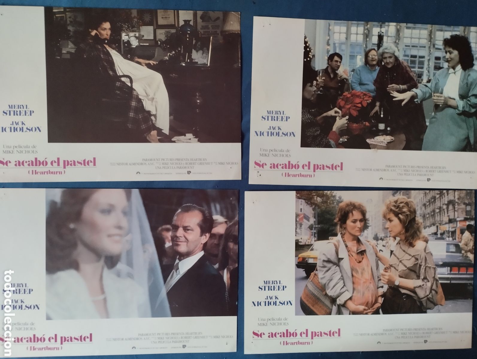 Cine: 4 FOTOCROMOS - SE ACABO EL PASTEL