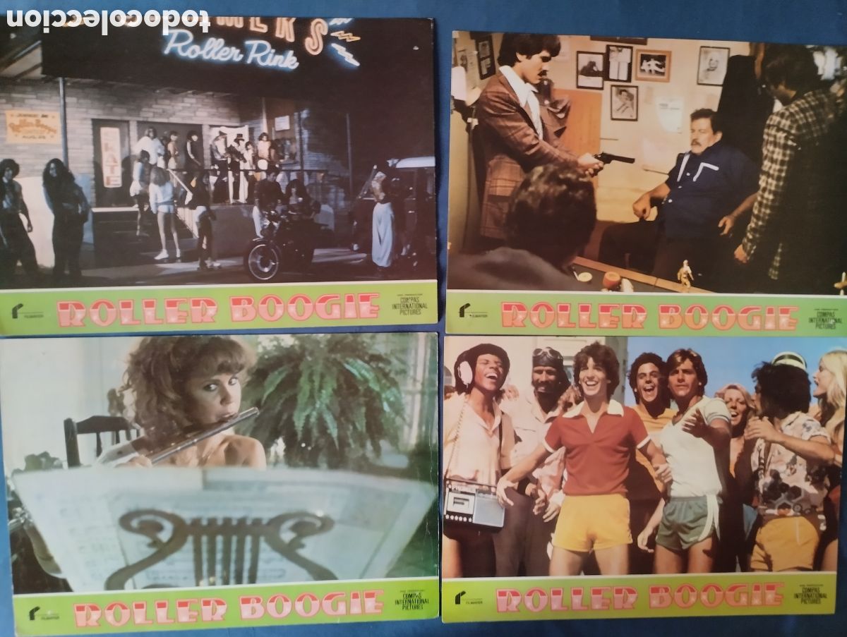 Cine: 4 FOTOCROMOS - ROLLER BOOGIE
