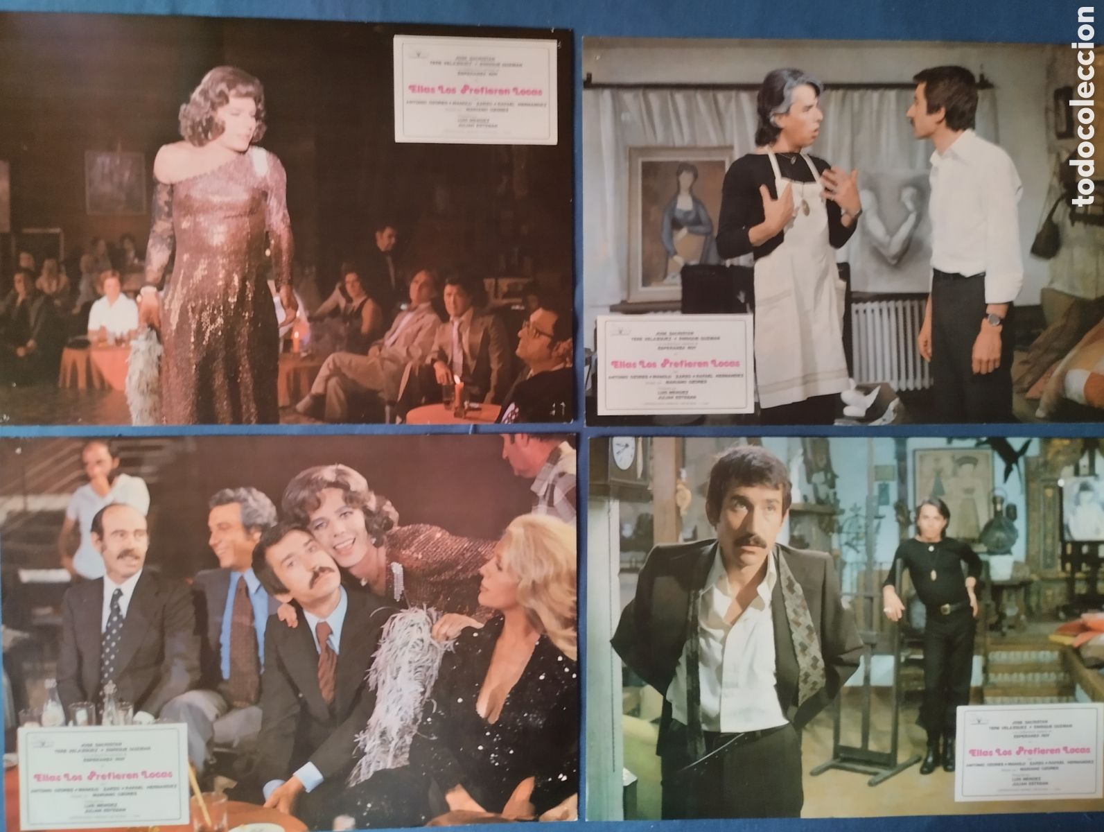 Cine: 4 FOTOCROMOS - ELLOS LAS PREFIEREN LOCAS