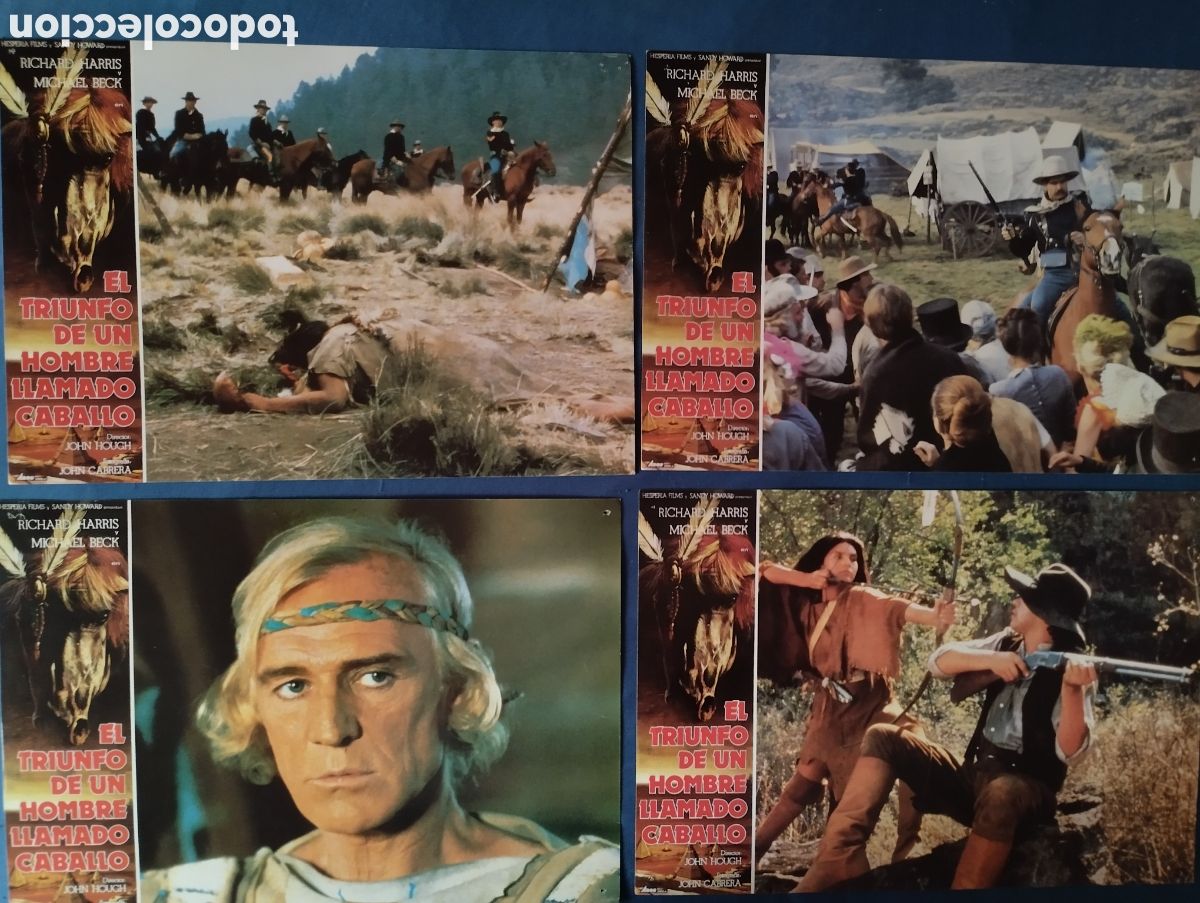 Cine: 4 FOTOCROMOS - UN HOMBRE LLAMADO CABALLO
