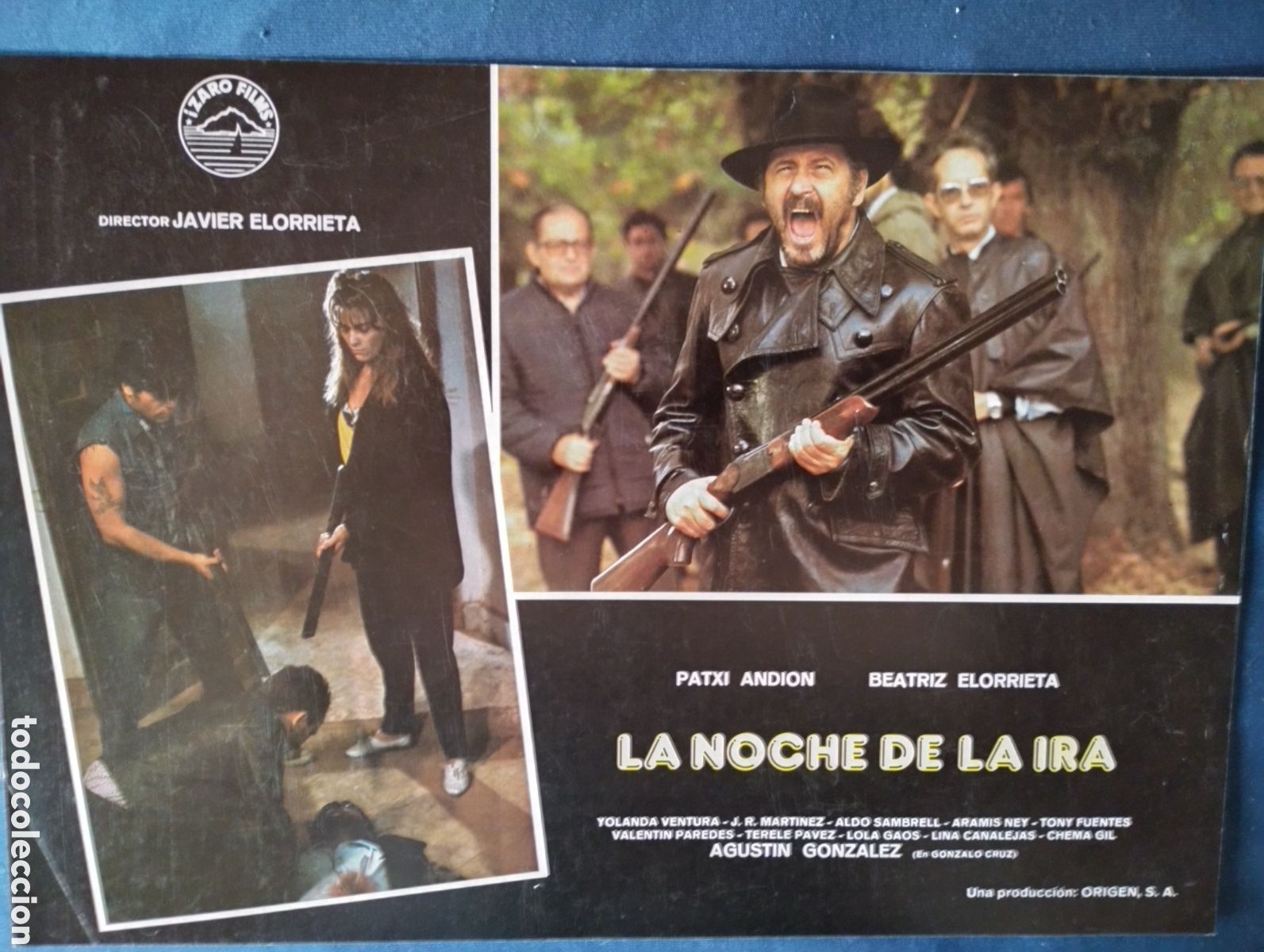Cine: 5 FOTOCROMOS - LA NOCHE DE LA IRA