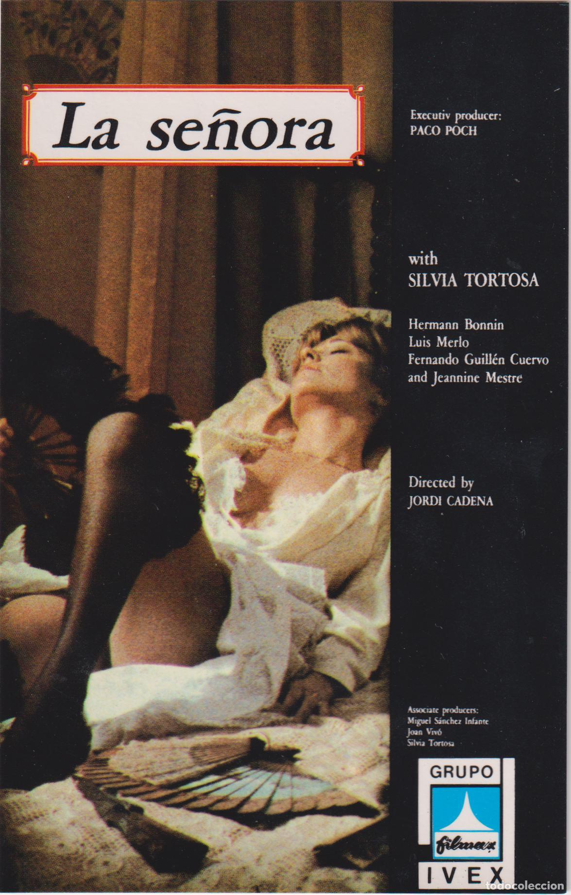 Cine: POSTAL SENYORA &ndash; DIRECTOR: JORDI CADENA &ndash; ACTORES: S&Iacute;LVIA TORTOSA &ndash; S/C