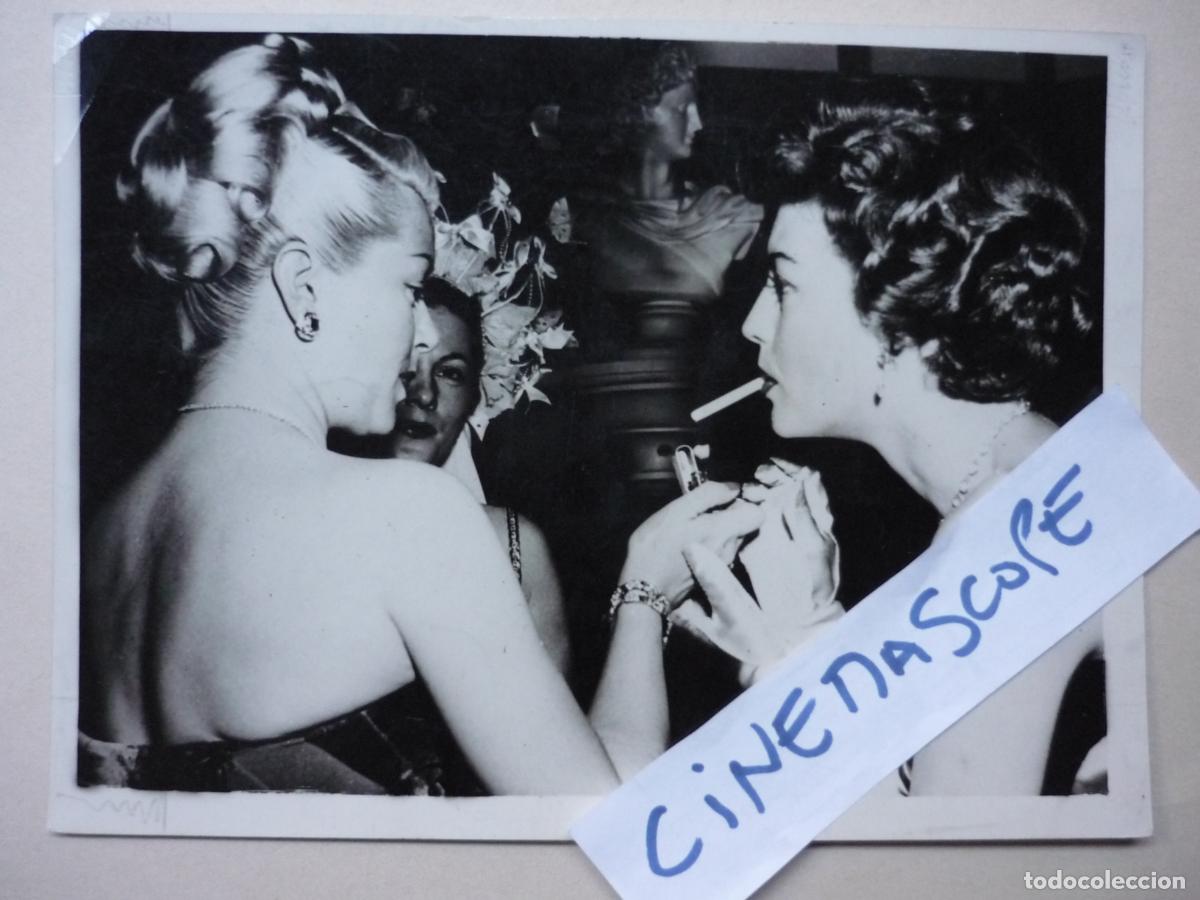Cine: ava gardner - foto original b/n - lana turner metro goldwyn mayer actress