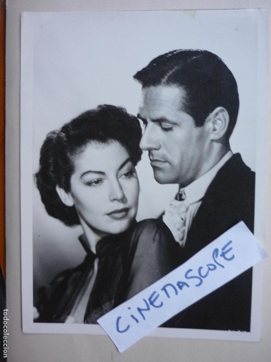 Cine: ava gardner - foto original b/n - pandora y el holandes errante and the Flying Dutchman mario cabre