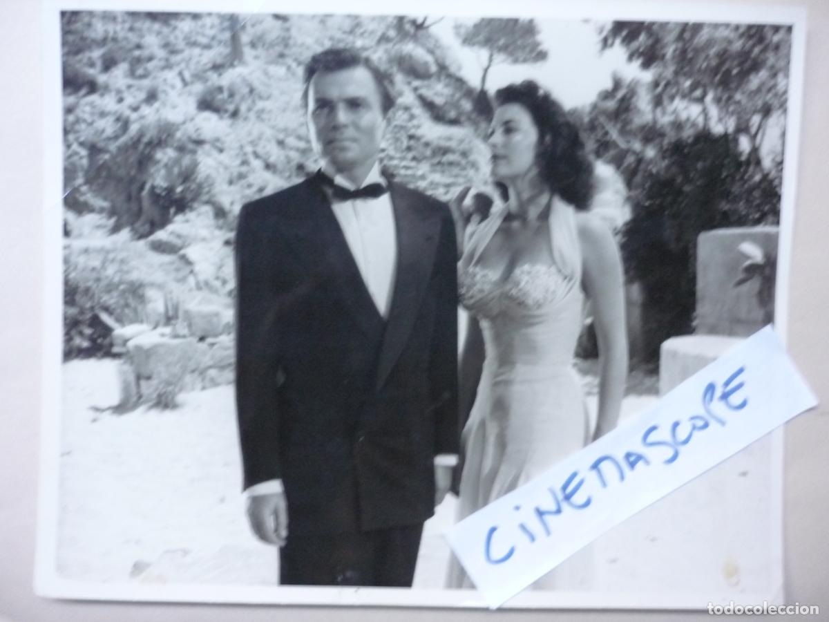 Cine: ava gardner - foto original b/n - pandora y el holandes errante and the Flying Dutchman james mason