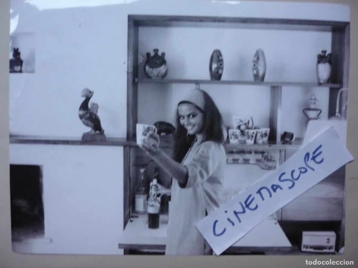 Cine: claudia cardinale - foto original b/n - italian actress - foto particular