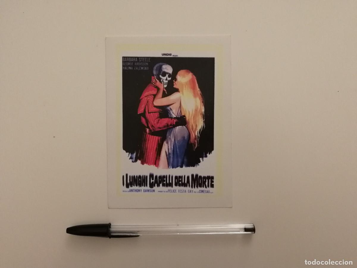 Cine: IMPRESO PAPEL -10*15- Los largos cabellos de la muerte - TERROR - I lunghi capelli della morte