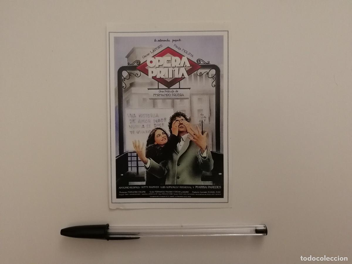Cine: IMPRESO PAPEL -9*13- OPERA PRIMA - CINE ESPA&Ntilde;OL - FERNANDO TRUEBA