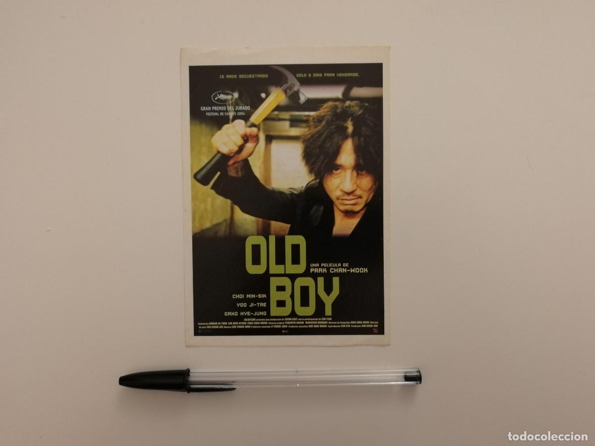 Cine: FICHA COLECCIONABLE -10*15- OLDBOY - Park Chan-wook - OLD BOY