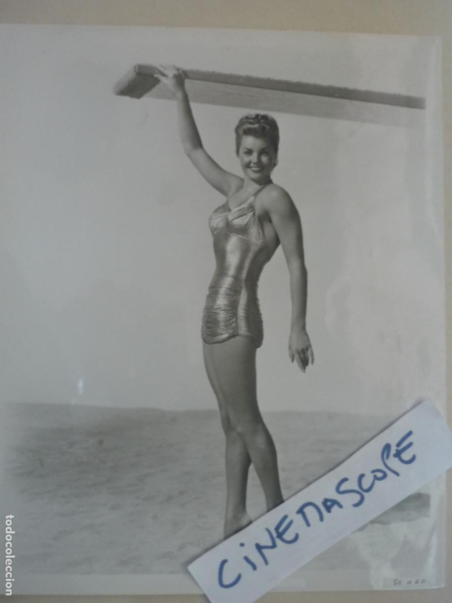 Cine: esther williams - foto original b/n - american cinema actress