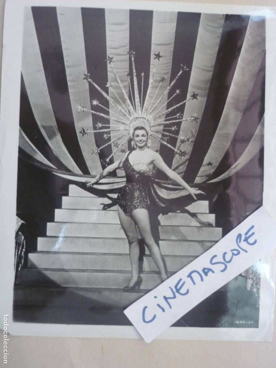 Cine: esther williams - foto original b/n - american cinema actress -deep in my heart