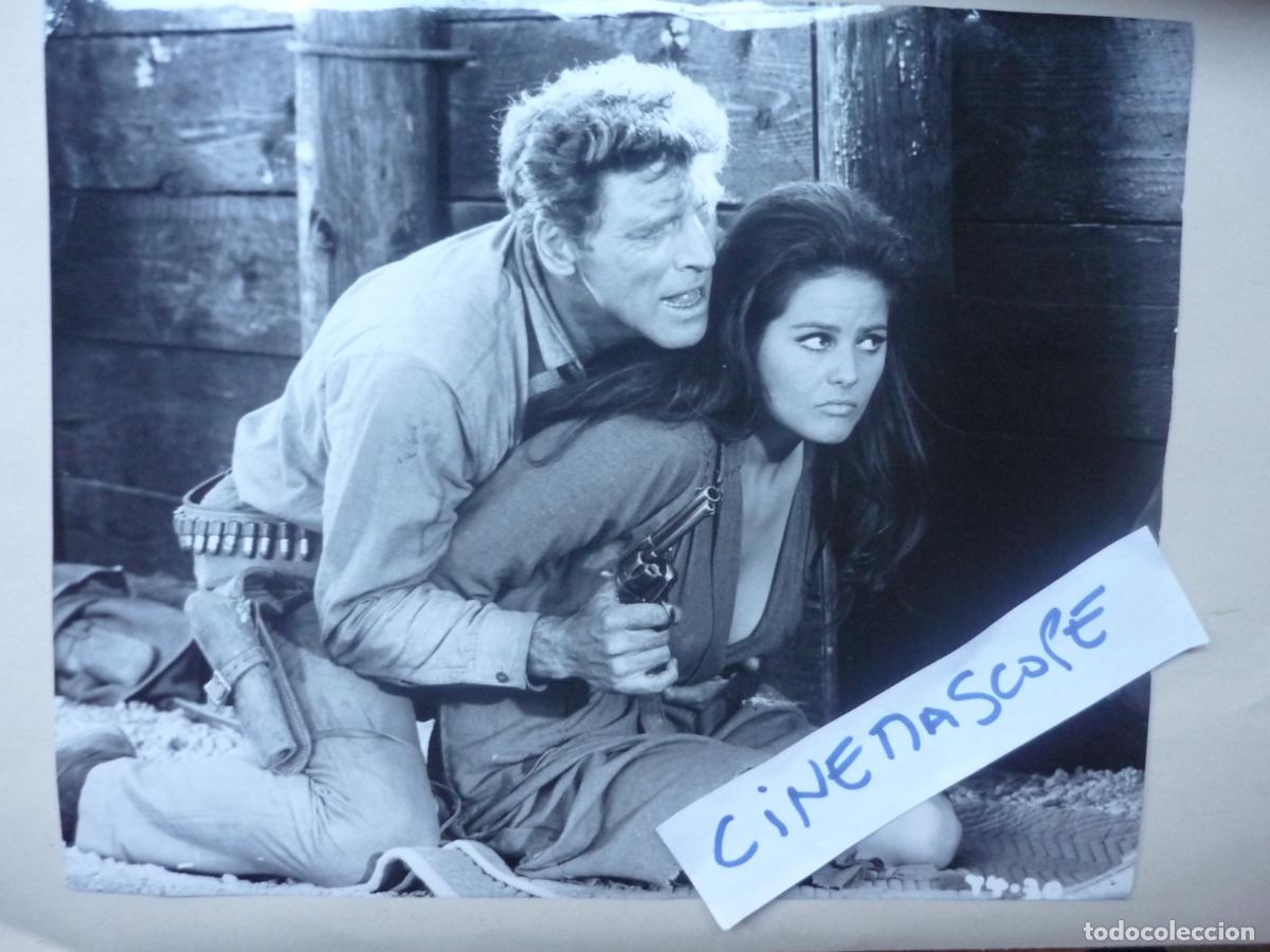 Cine: claudia cardinale - foto original b/n - italian cinema actress - burt lancaster los profesionales