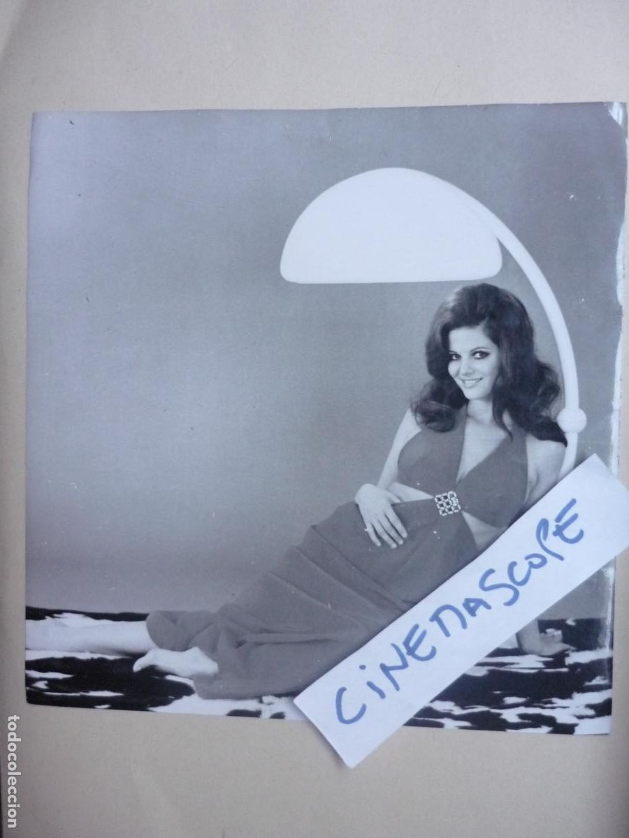 Cine: claudia cardinale - foto original b/n - italian cinema actress