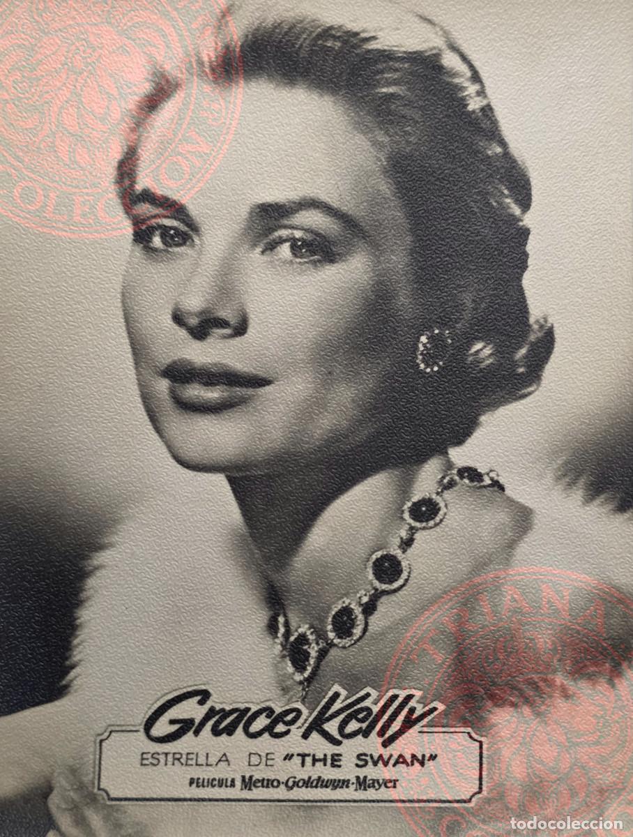 Cinema: ANTIGUA FOTO POSTAL GRACE KELLY ESTRELLA DE &rdquo;THE SWAN&rdquo; - METRO GOLDWYN MAYER