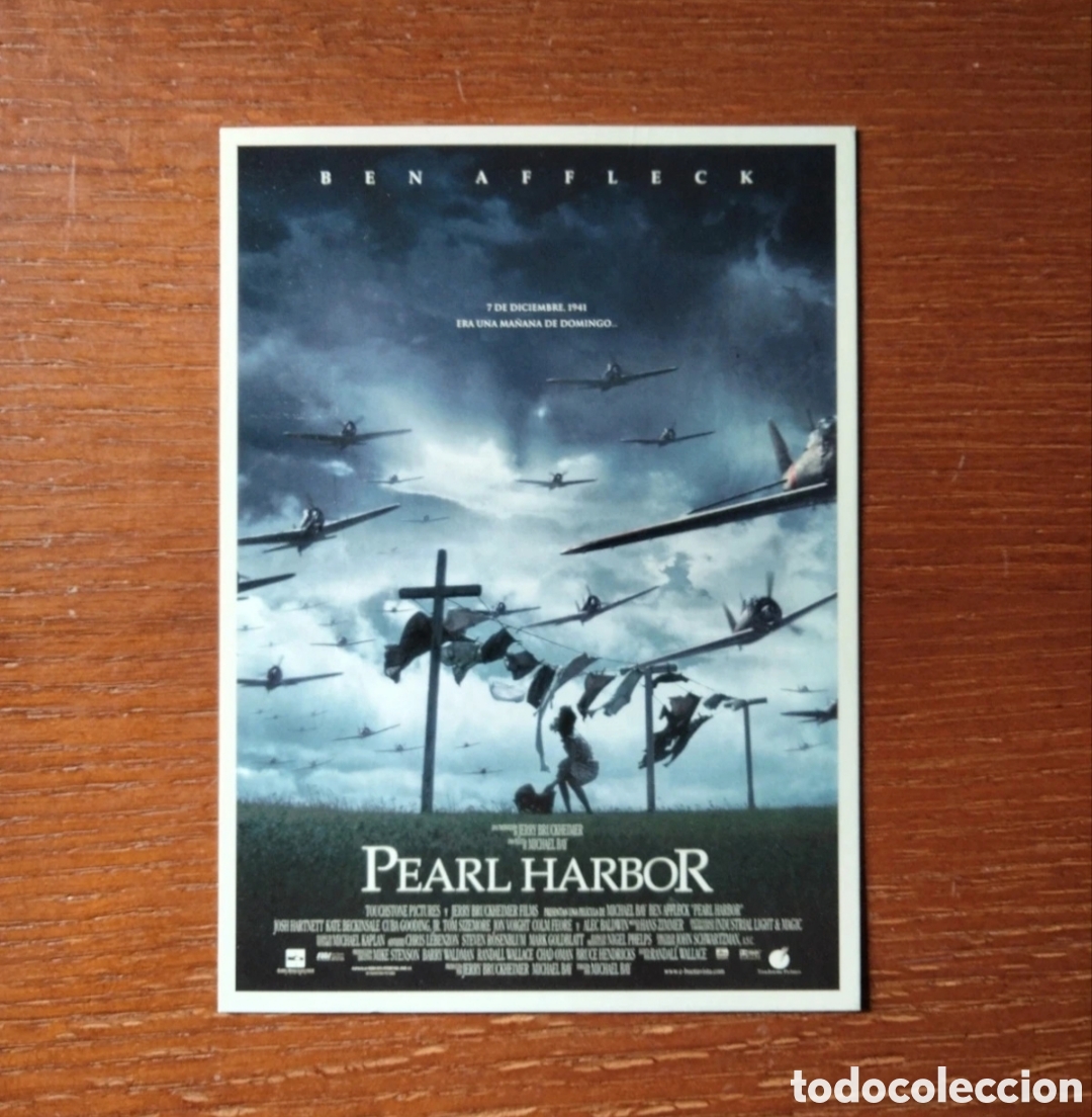 Cine: Postal cartel de la pel&iacute;cula Pearl Harbor