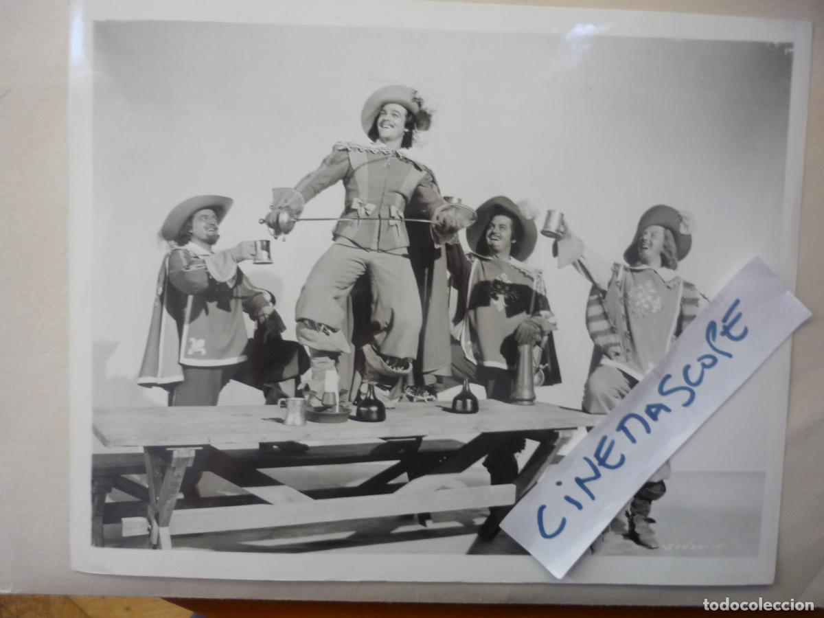 Cine: gene kelly - foto original b/n - los tres mosqueteros - van heflin The Three Musketeers 1948