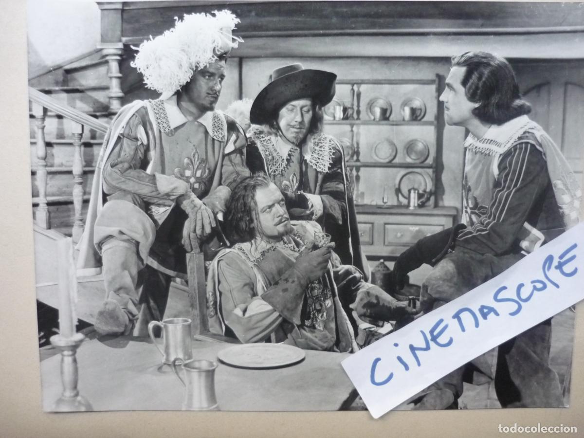 Cine: gene kelly - foto original b/n - los tres mosqueteros - van heflin The Three Musketeers 1948