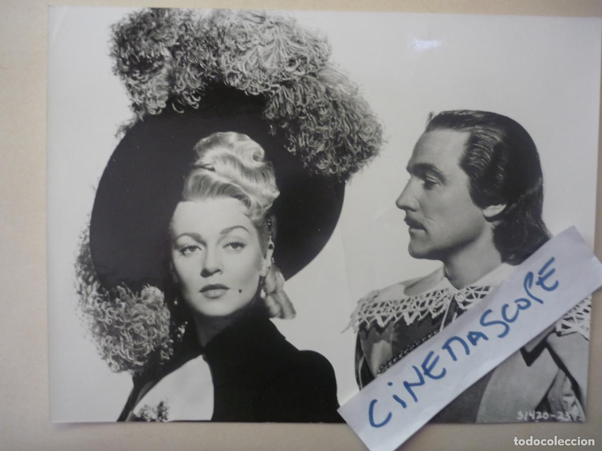 Cine: gene kelly - foto original b/n - los tres mosqueteros - lana turner The Three Musketeers 1948