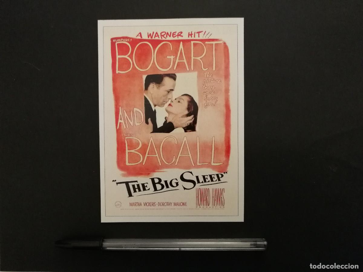Cine: FICHA COLECCIONABLE -10*15- EL SUE&Ntilde;O ETERNO - Humphrey Bogart - LAUREN BACALL