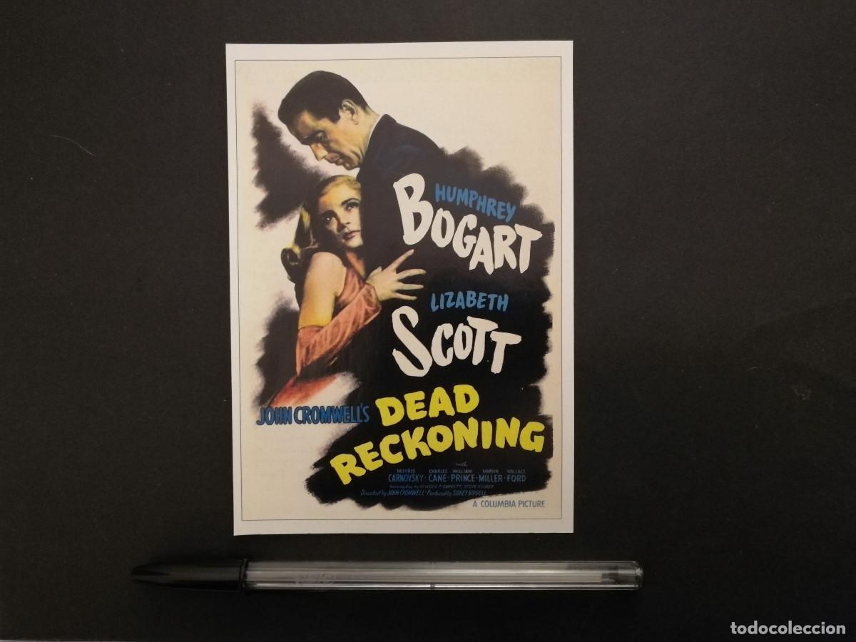 Cine: FICHA COLECCIONABLE -10*15- CALLEJON SIN SALIDA - Humphrey Bogart