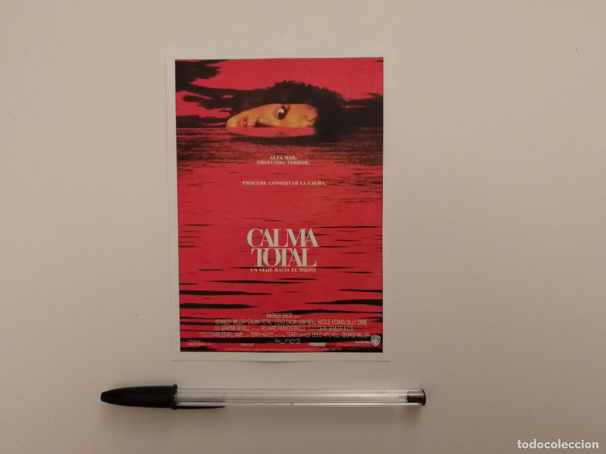 Cine: FICHA COLECCIONABLE -10*15- CALMA TOTAL - NICOLE KIDMAN