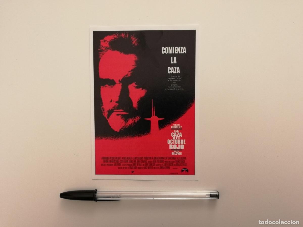 Cine: FICHA COLECCIONABLE -10*15- LA CAZA DEL OCTUBRE ROJO - SEAN CONNERY