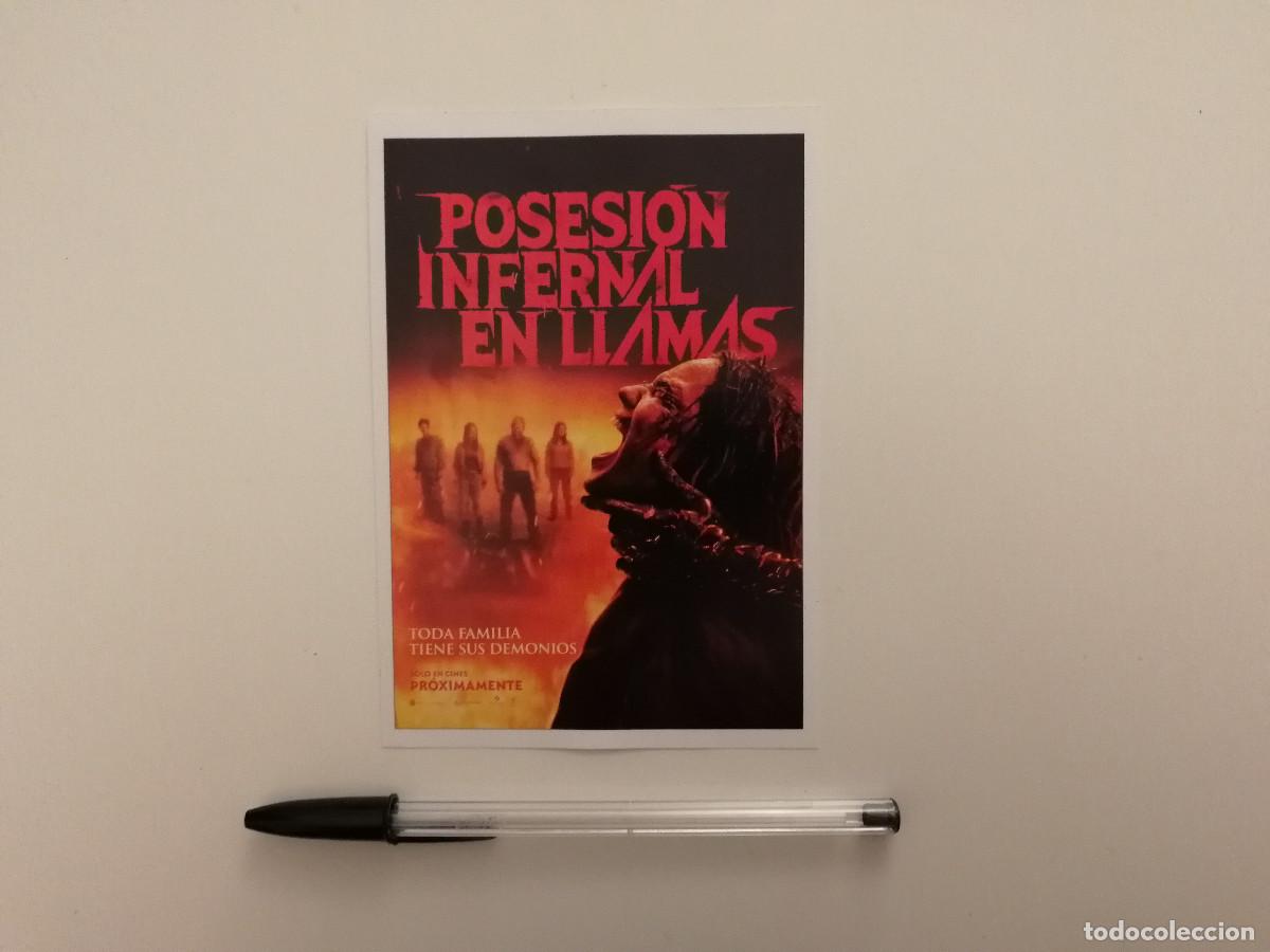 Cine: FICHA COLECCIONABLE -10*15- POSESION INFERNAL EN LLAMAS - TERROR GORE