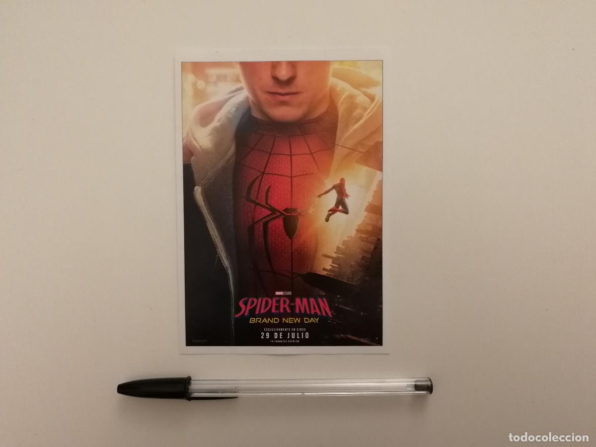 Cine: FICHA COLECCIONABLE -10*15- Spider-Man: Brand New Day - TOM HOLLAND