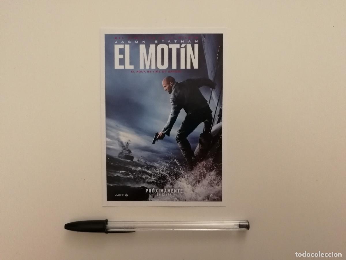 Cine: FICHA COLECCIONABLE -10*15- EL MOTIN - Jason Statham