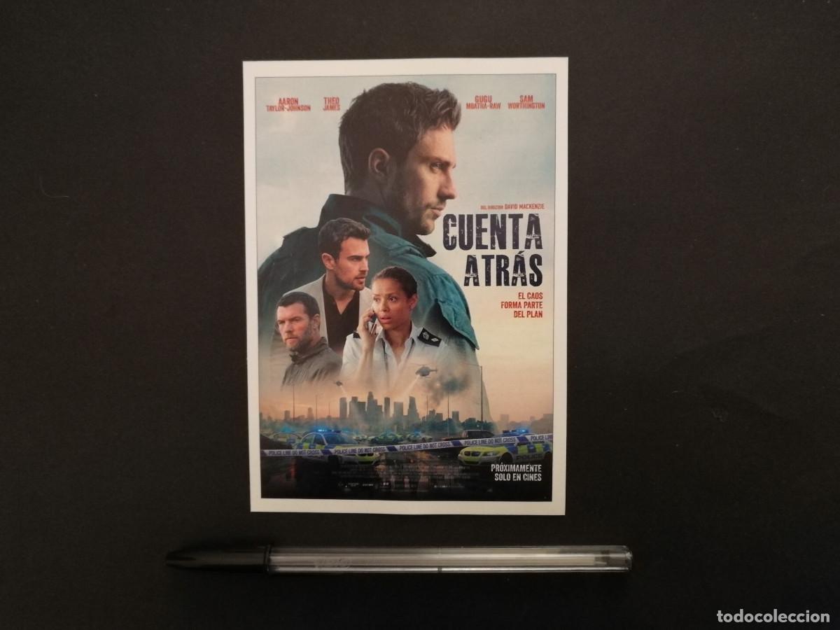 Cine: FICHA COLECCIONABLE -10*15- CUENTA ATRAS - THRILLER - THEO JAMES