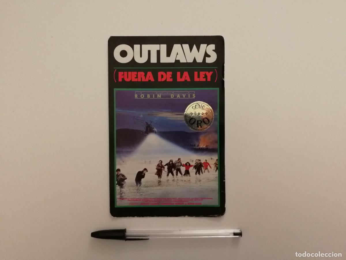 Cine: TARJETA ORIGINAL - OUTLAWS FUERA DE LA LEY - ROBIN DAVIS