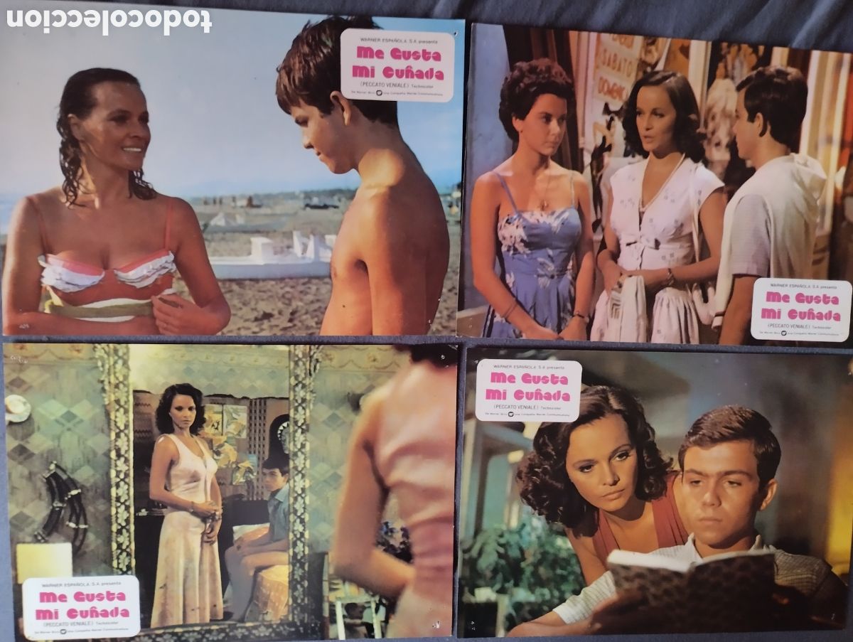 Cinema: 10 FOTOCROMOS - ME GUSTA MI CU&Ntilde;ADA - LAURA ANTONELLI