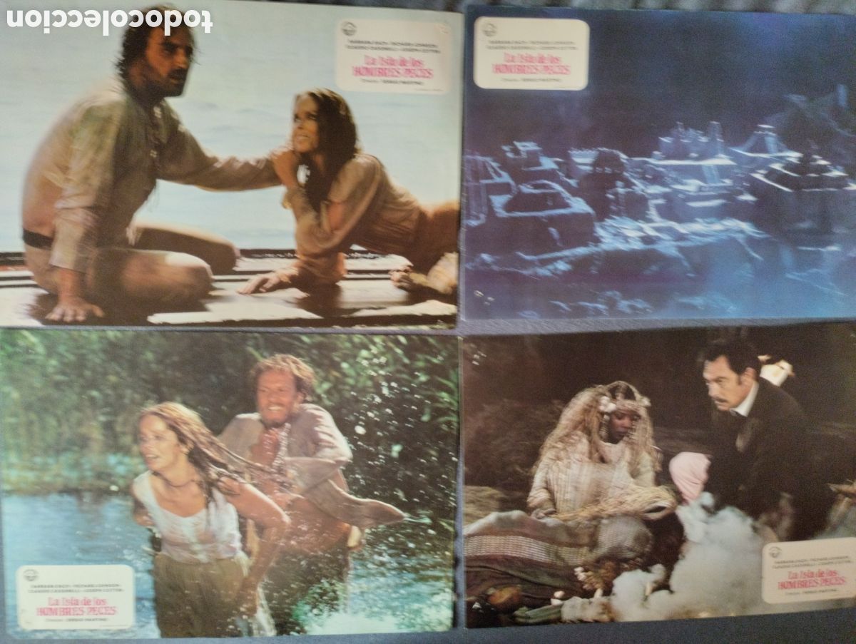 Cine: 8 FOTOCROMOS - LA ISLA DE LOS HOMBRES PECES