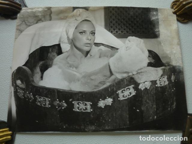 Cinema: GENEVIEVE PAGE ACTRIZ ANTIGUA FOTOGRAFIA ORIGINAL 18 X 24 CM