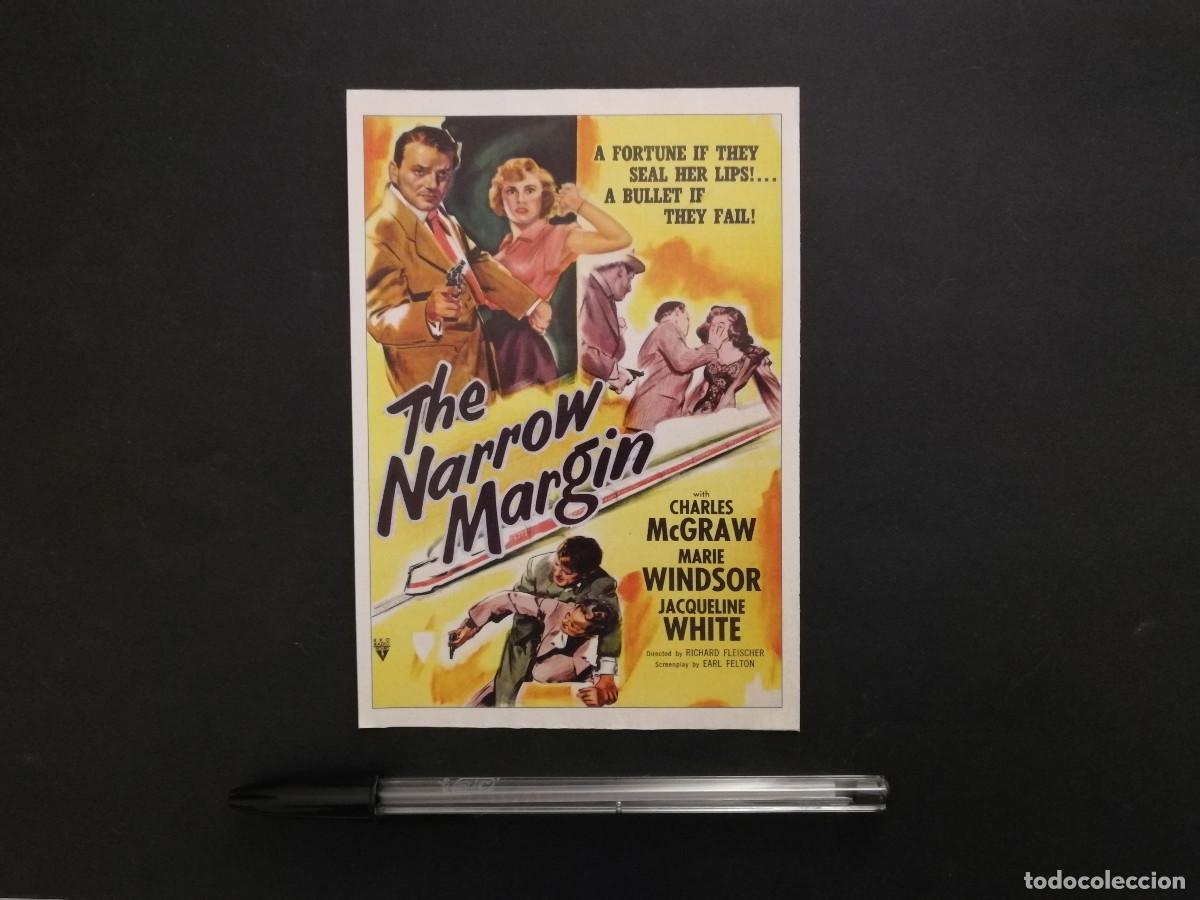 Cine: FICHA COLECCIONABLE -10*15- Testigo accidental - CINE NEGRO - MARIE WINDSOR