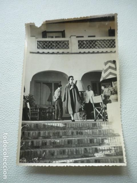Kino: TORREMOLINOS MALAGA ACTRIZ VIVIEN LEIGH ANTIGUA FOTOGRAFIA ORIGINAL 12 X 18 CM